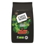 Carte Noire Bio Intense, Caf&eacute; en Grains Torr&eacute;fi&eacute;s, Pur Arabica Biologique, Paquet de 1 kg
