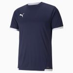Puma Maillot de football teamLIGA homme, Bleu/Blanc, Taille M, V&ecirc;tements