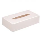 Bolero Boîte à mouchoirs rectangulaire blanche