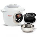 Moulinex Cookeo CE85XAF0 blanc 9 modes de cuisson + Extra Crisp