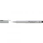 Faber-Castell Stylo Feutre Ecco Pigment 07 Mm Noir