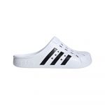 Adidas Adilette Clog, Tongues Mixte, Ftwbla Negbás Ftwbla, 40.5 EU