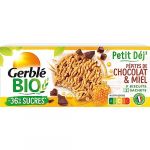 Gerbl&eacute; Biscuit Petit D&eacute;jeuner P&eacute;pite De Chocolat Bio Bio - Le Paquet De 132g