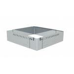 De Buyer Cadre à entremets inox extensible carré gradué de 20 x 20 cm à 37...