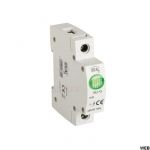 Kanlux Indicateur de tension pour le guide din KLI vert