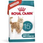 Royal Canin Croquettes pour chat, Senior, Vieillissement 15+ 4 kg
