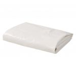VidaXL B&acirc;che 650 g / m&sup2; 1,5 x 6 m Blanc