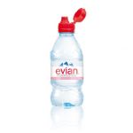 Evian Eau minérale naturelle avec bouchon sport