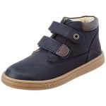 Kickers Bottillons Cuir Tackeasy Bleu - Couleur Bleu - Taille 25