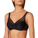 DIM Generous Classique avec Armatures Soutien-Gorge de Tous les Jours Femme, Noir, FR: 100E (Taille Fabricant: 85E)