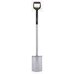 Fiskars Bêche XactTM télescopique à bord droit