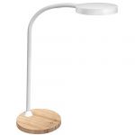 CEP Office Solutions Lampe De Bureau Led Avec Bras Flexible Flex Blanc/bambou