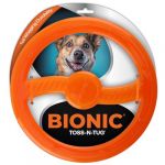 BIONIC Toss-N-Tug Ring Jouet interactif pour Chien 22,7 cm