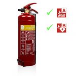 Smartwares Extincteur &agrave; mousse SB2 2 Classe AB Acier 10.014.97