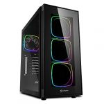 Sharkoon TG6 RGB, Châssis mini-tour