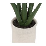 Plante Artificielle en Pot "Aloe" 29cm Vert & Beige Prix