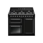 Smeg TR103 - Cuisinière mixte 6 foyers gaz avec four électrique