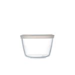 Pyrex Plat de conservation rond 12 cm avec couvercle plastique Cook & Freeze, Made in France