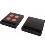 Nice Télécommande radio ECCO5 pour tout type de motorisation Home noir et orange