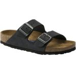 Birkenstock Arizona Noir Semelles Souples Nubuck huilé