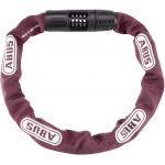 Abus 8808C Antivol Chaîne, rouge 85cm Antivols à combinaison