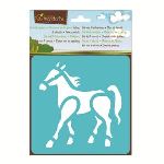 Avenue mandarine Set de 6 pochoirs Animaux de la ferme