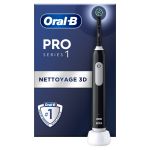 Oral-B Brosse à dents électrique Pro 1 Noire Cross Action