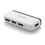 Belkin F4U021bt - Hub USB 2.0 ultra compact 4 ports