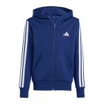 Adidas Junior Boys and Girls Junior Essentials Full Zip Hoodie 11-12Y