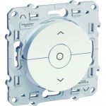 Schneider Electric Interrupteur volets roulants Odace 230 V blanc