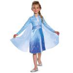 Ruedelafete D&eacute;guisement Elsa Reine des Neiges 2 classique fille - Couleur Bleu - Taille 5 - 6 ans (109 - 126 cm))