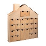 Rayher Calendrier de l'Avent en papier m&acirc;ch&eacute; Maison