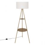 Atmosphera Lampadaire trépied Arthus doré