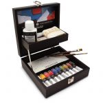 Sennelier Coffret en bois huile