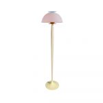 Tosel Lampadaire métal rose 43 cm