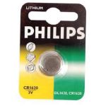 Philips 1 pile bouton 3V CR1620 Lithium