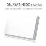 Selfsat H30D+ Parabole satellite plate + Kit fixation fen&ecirc;tre