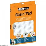 Cleopatre Resin'Pad - Plan de travail en silicone pour la résine - 30 x 20 cm