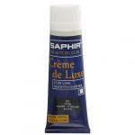 Saphir Cr&egrave;me de luxe avec applicateur - marron fonc&eacute; - 75 mL - Cirage, Entretien, Imperm&eacute;abilisant