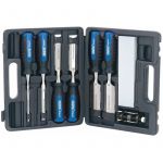 Draper Tools Tools Ensemble de burins à bois 8 pcs 88605