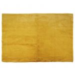 Tapis Imitation Fourrure fin 120x170cm Moutarde Prix Jaune