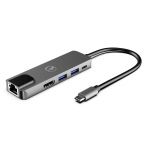 The Mobility Lab Mobility Lab Hub Adapter USB-C 5-en-1 avec Power Delivery 100W