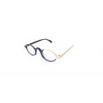 Xlab Unisex St.Elena Montures optiques Ac&eacute;tate Bleu Ronde Anti-lumi&egrave;re bleue