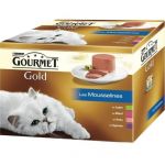 Purina Gourmet Gold Mousses - Pat&eacute; pour chat (24 x 85 g)