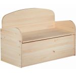 Astigarraga Banc coffre pour enfant en pin massif 62x90x38 cm