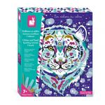 Janod Jeu cr&eacute;atif Paillettes et Sables Animaux Scintillants