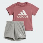 Adidas Ensemble t-shirt et short bébé Essentials Logo
