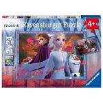 Ravensburger Puzzle 2x24 pièces La Reine des Neiges 2