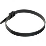 Zenitech Lot de 50 colliers 9x 350mm noir