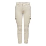 Only Cheville Pantalon Cargo Women Beige